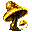 gold mushroom